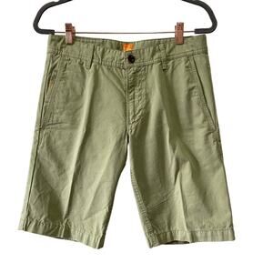 BOSS Regular Fit Men's Shorts Size 30 Green